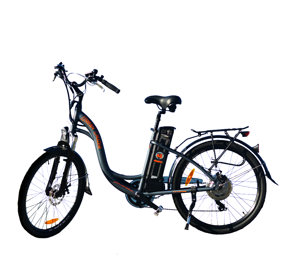 Electric Bikes- Urban Ryder- Green Light Cycle - Main Image
